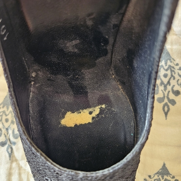 Gucci Black Lace Platform Heels Size 36 Italy Authentic RA Verified Designer - Picture 14 of 16